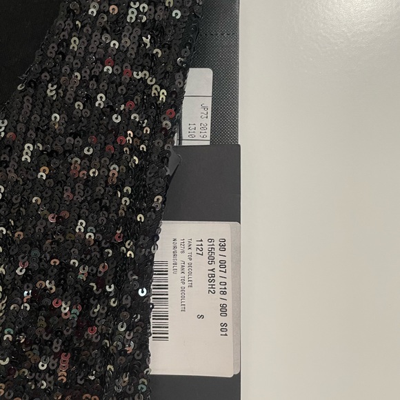 Saint Laurent sequin tank top - Picture 3 of 6